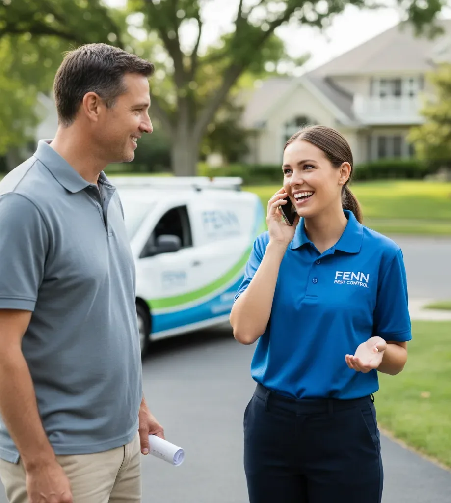 Fenn Pest Control customer support in Evensville
